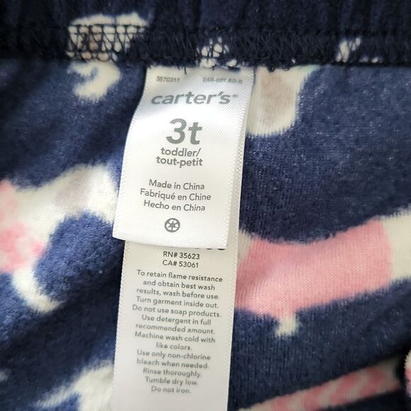 🦋3/$15💰Carters Pajama Pants - Picture 3 of 3